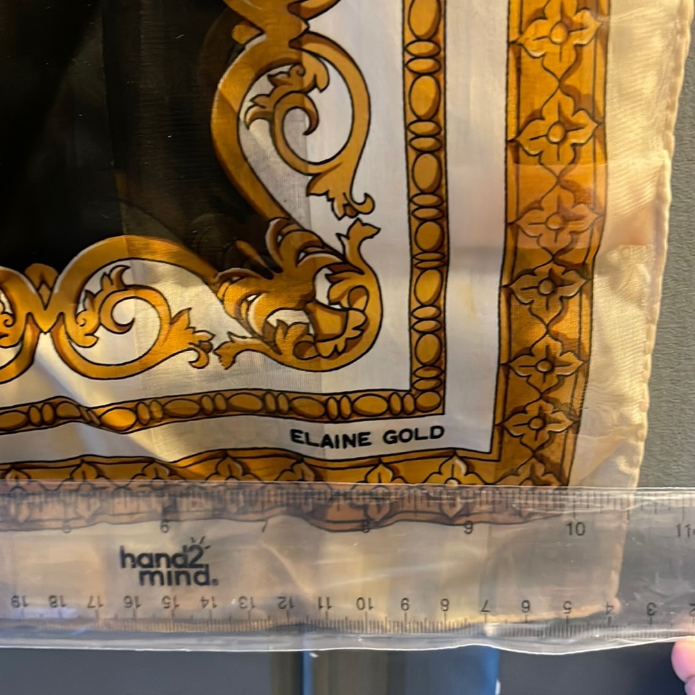Elaine Gold Scarf